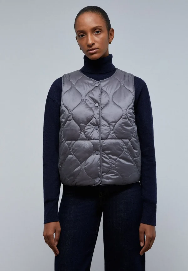 scalperscompany Chaleco Acolchado Ligero-Mujer Abrigos Y Chaquetas