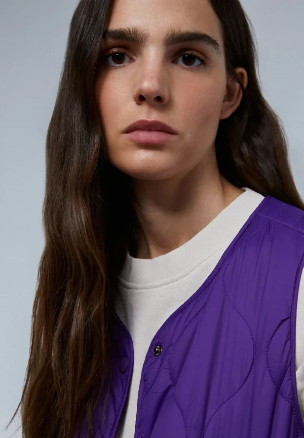 scalperscompany Chaleco Acolchado Ligero-Mujer Abrigos Y Chaquetas
