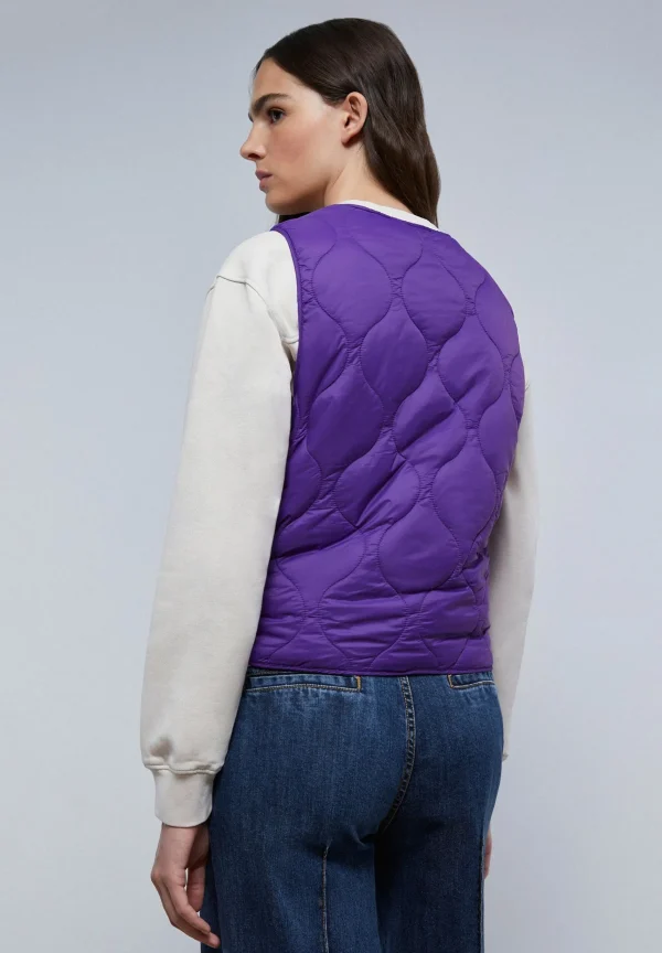 scalperscompany Chaleco Acolchado Ligero-Mujer Abrigos Y Chaquetas