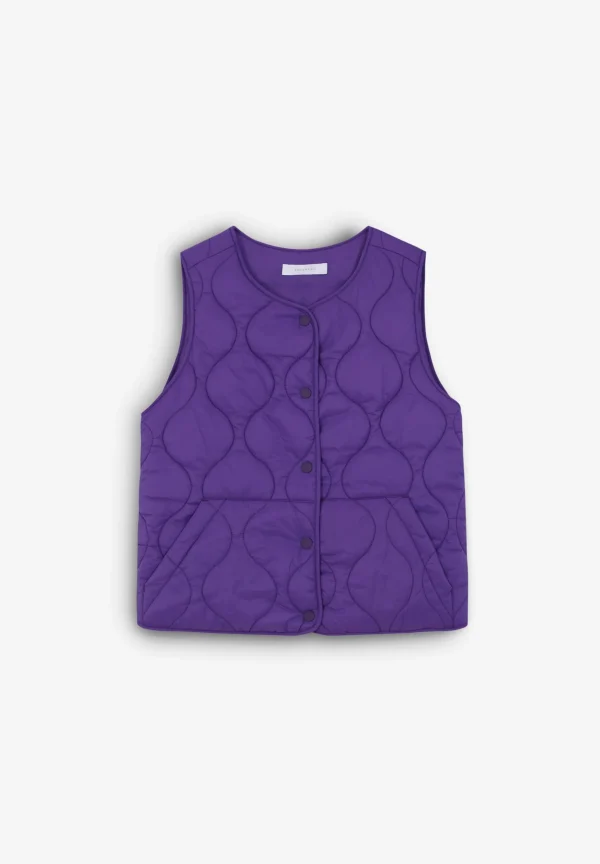 scalperscompany Chaleco Acolchado Ligero-Mujer Abrigos Y Chaquetas