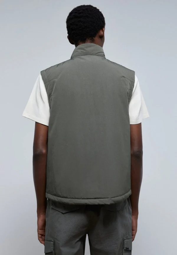 scalperscompany Chaleco Ligero Bolsillos-Hombre Acolchados