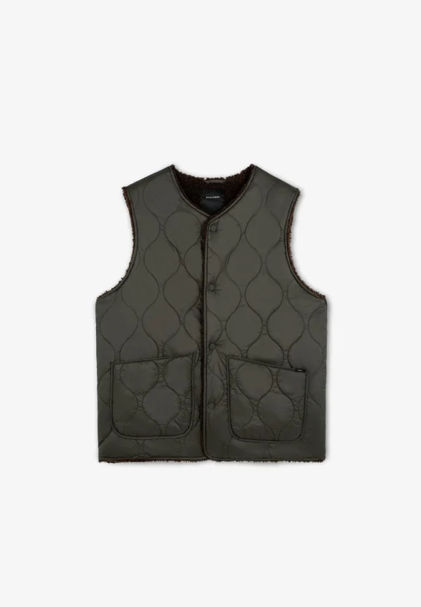 scalperscompany Chaleco Premium Interior Borrego-Hombre Acolchados