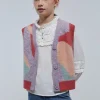 scalperscompany Chaleco Punto Jacquard-Niños Jerséis Y Cárdigans
