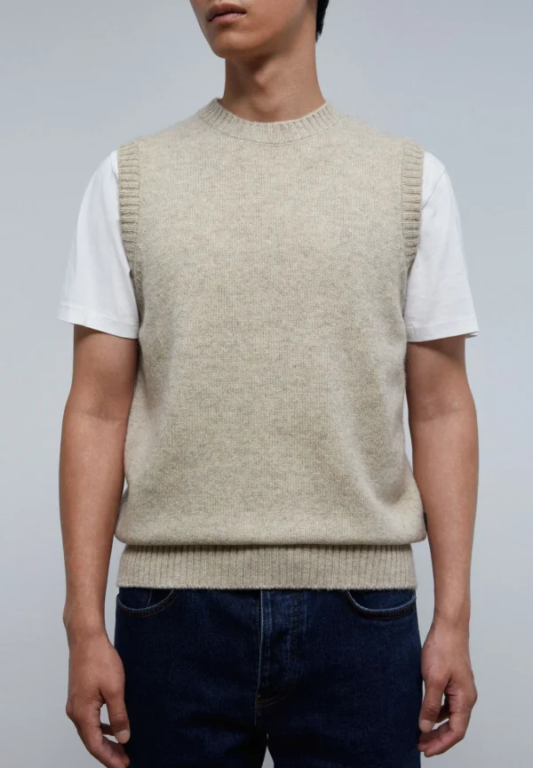 scalperscompany Chaleco Punto Premium-Hombre Jerséis Y Cárdigans