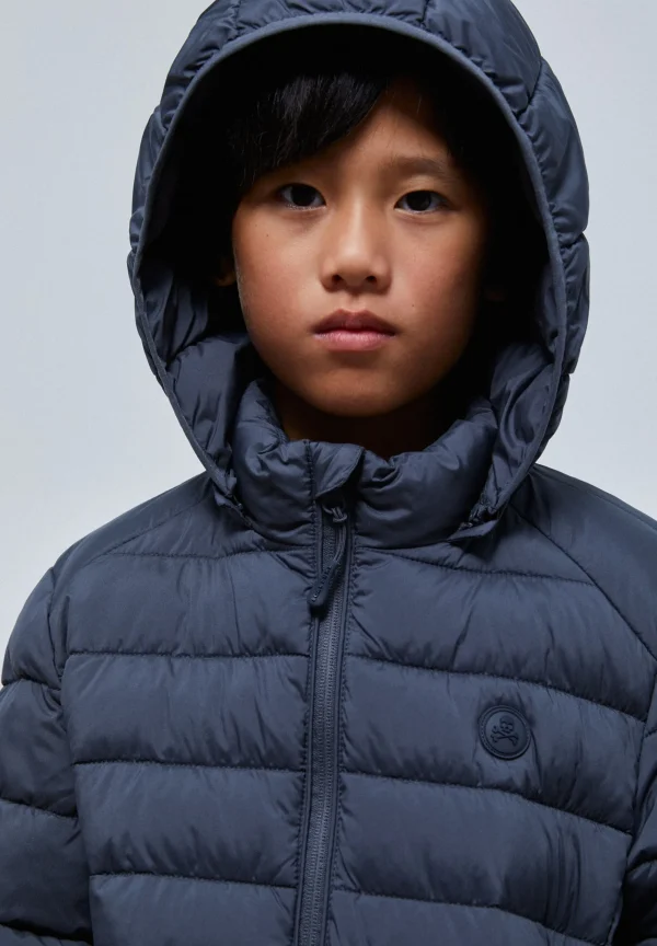 scalperscompany Chaqueta Acolchada Calavera-Niños Abrigos Y Chaquetas