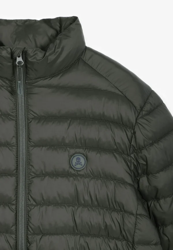 scalperscompany Chaqueta Acolchada Calavera-Hombre Big And Tall