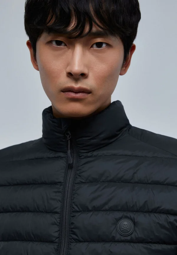 scalperscompany Chaqueta Acolchada Calavera-Hombre Acolchados