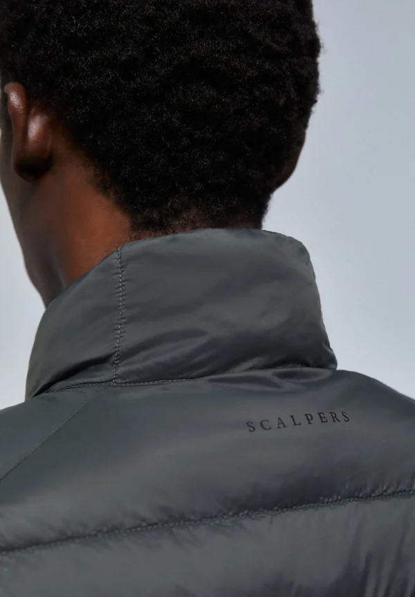 scalperscompany Chaqueta Acolchada Calavera-Hombre Acolchados
