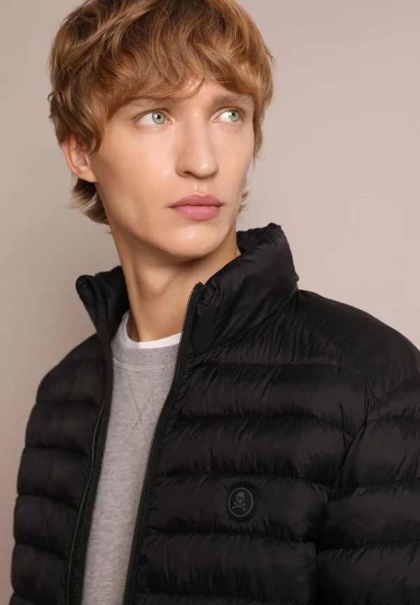 scalperscompany Chaqueta Acolchada Calavera-Hombre Acolchados