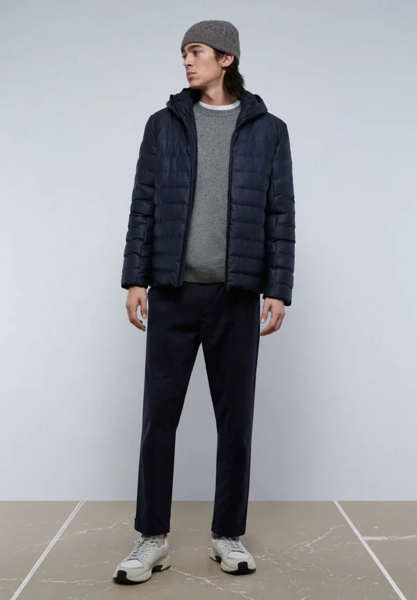 scalperscompany Chaqueta Acolchada Capucha-Hombre Acolchados