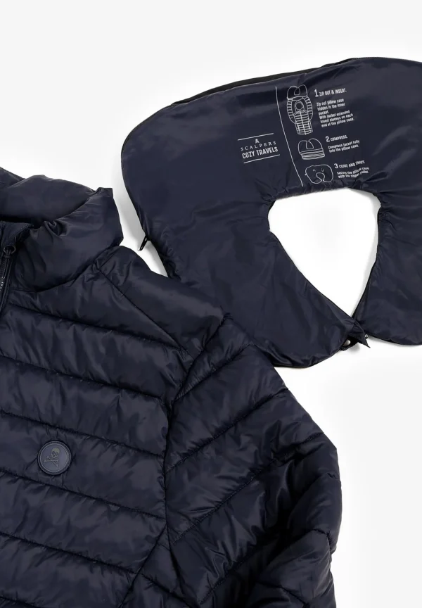 scalperscompany Chaqueta Acolchada Ligera-Hombre Big And Tall