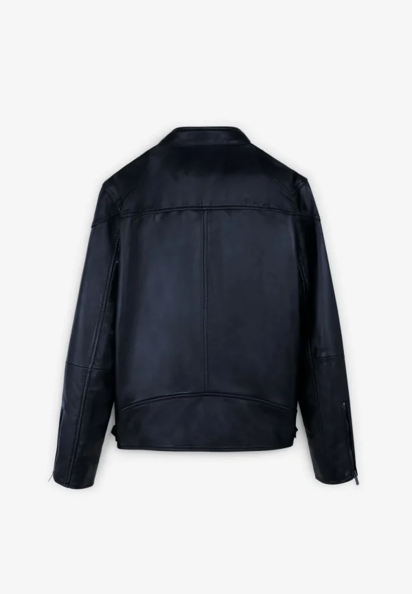 scalperscompany Chaqueta Biker Piel-Hombre Abrigos Y Chaquetas