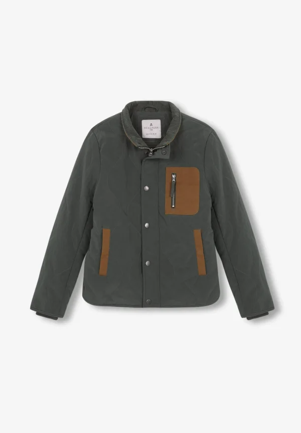 scalperscompany Chaqueta Bolsillo Contraste-Niños Abrigos Y Chaquetas