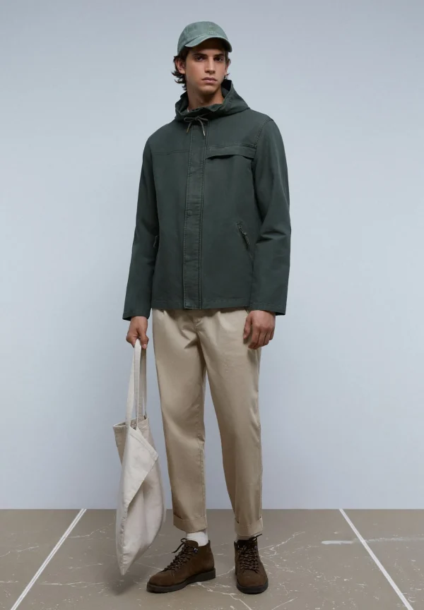 scalperscompany Chaqueta Bolsillos Multiples-Hombre Abrigos Y Chaquetas