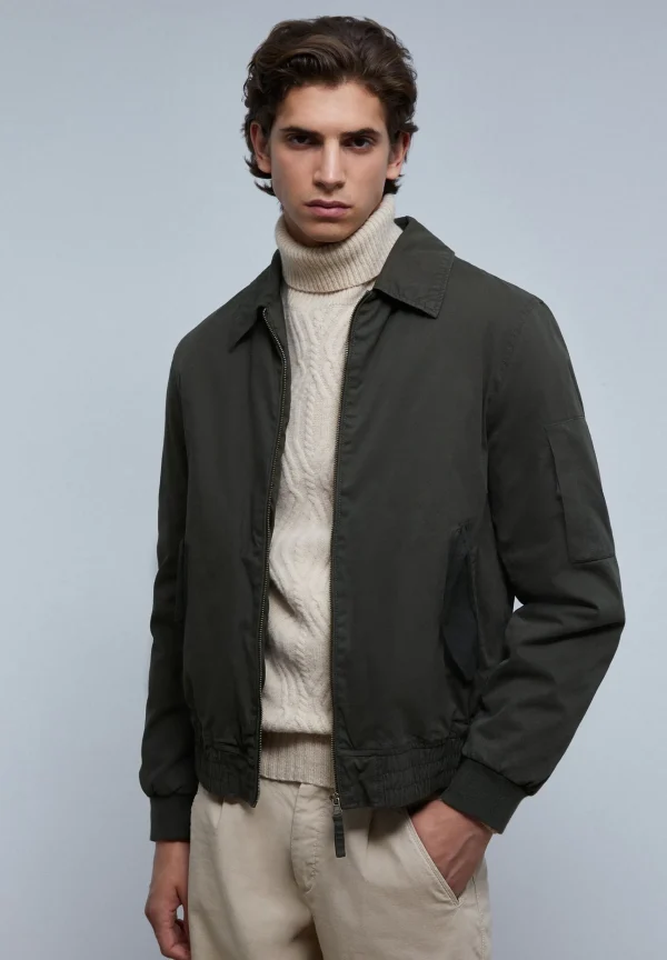 scalperscompany Chaqueta Bomber Algodon-Hombre Abrigos Y Chaquetas