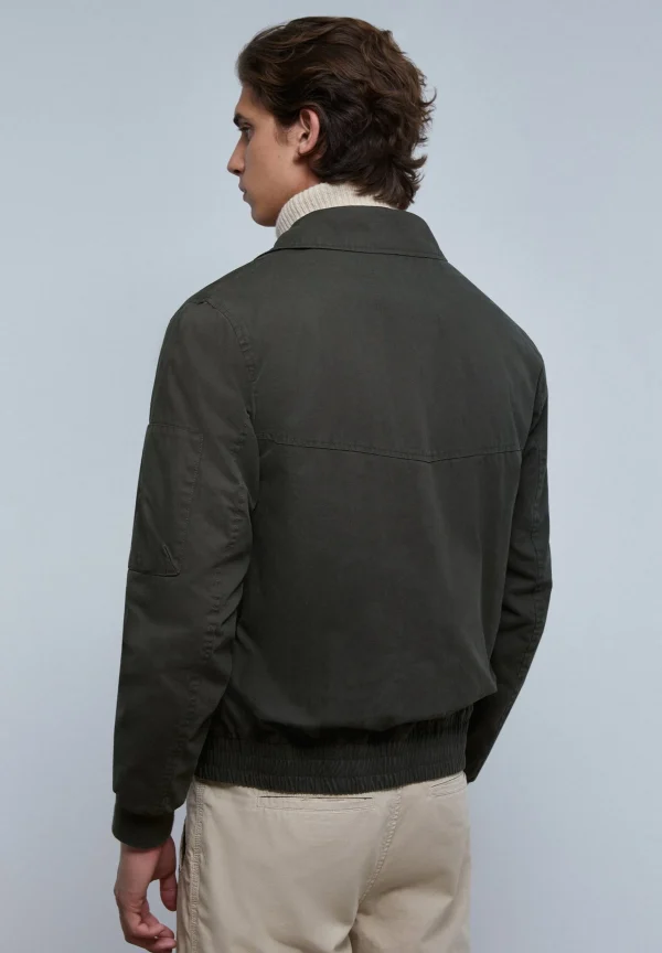 scalperscompany Chaqueta Bomber Algodon-Hombre Abrigos Y Chaquetas