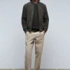 scalperscompany Chaqueta Bomber Piel-Hombre Abrigos Y Chaquetas