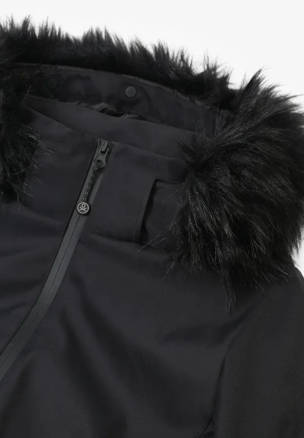 scalperscompany Chaqueta Capucha Pelo Ski Adrenaline-Mujer Ropa Deportiva