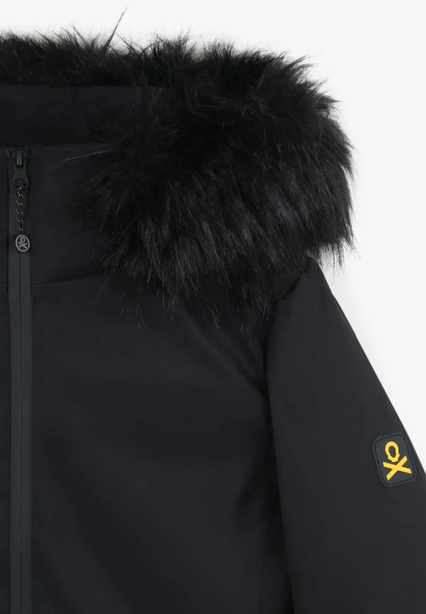 scalperscompany Chaqueta Capucha Pelo Ski Adrenaline-Mujer Ropa Deportiva