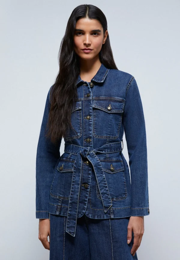 scalperscompany Chaqueta Cinturon-Mujer Total Look