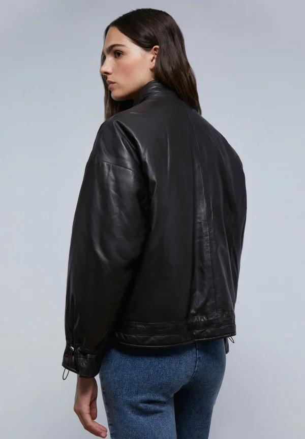 scalperscompany Chaqueta Piel Acolchada-Mujer Abrigos Y Chaquetas
