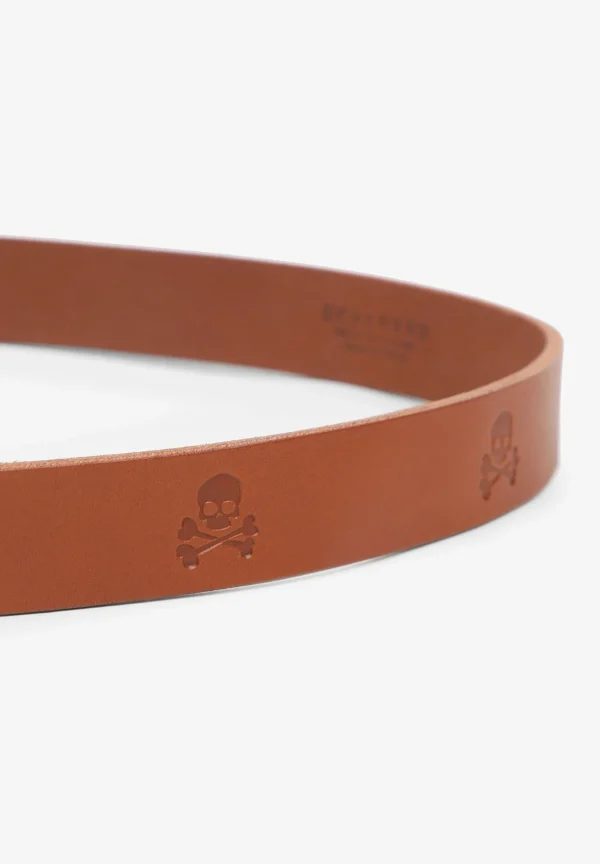 scalperscompany Cinturon Calaveras Grabadas-Niños Mas Accesorios