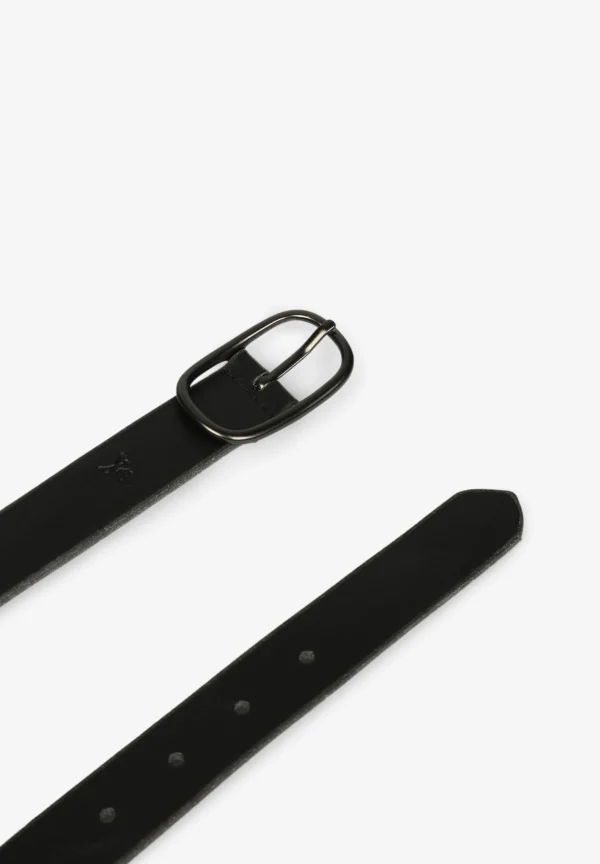 scalperscompany Cinturon Piel Calavera-Hombre Cinturones Y Tirantes