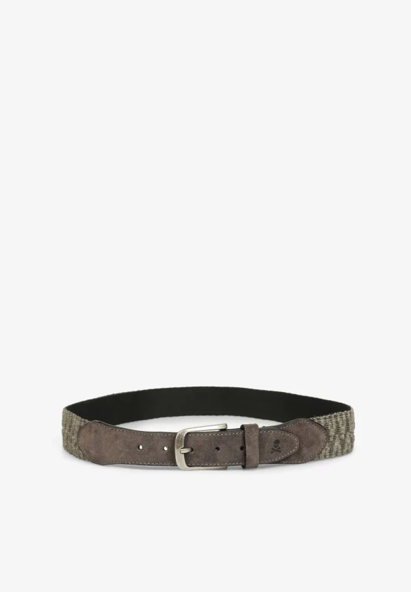 scalperscompany Cinturon Zigzag-Hombre Cinturones Y Tirantes