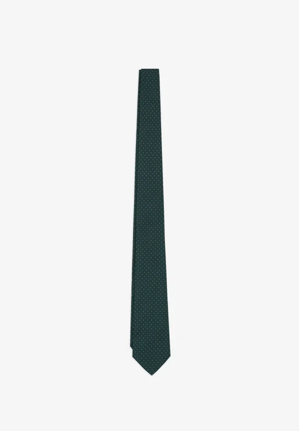 scalperscompany Corbata 7 Pliegues Puntos-Hombre Corbatas