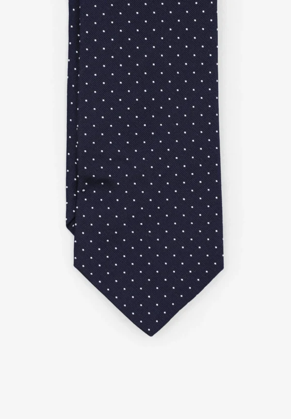 scalperscompany Corbata 7 Pliegues Puntos-Hombre Corbatas