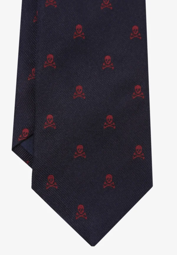 scalperscompany Corbata Calaveras-Hombre Corbatas