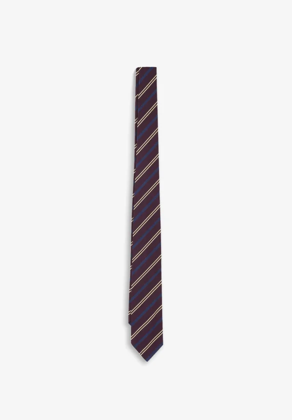 scalperscompany Corbata Doble Raya-Hombre Corbatas