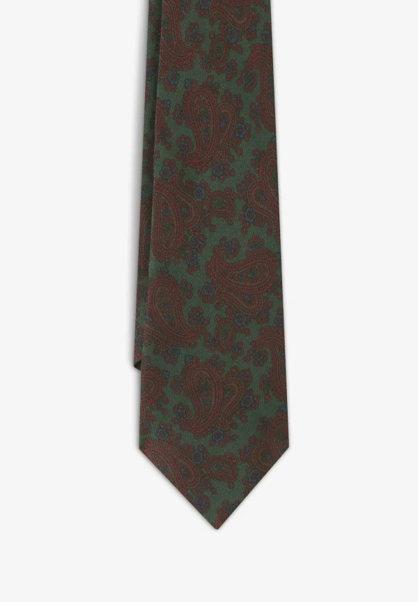 scalperscompany Corbata Motivos Paisley-Hombre Corbatas