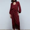 scalperscompany Falda Jacquard Flecos-Mujer Coleccion