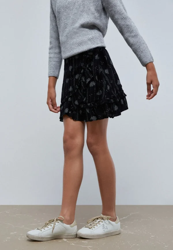 scalperscompany Falda Mini Print Lurex-Niños Vestidos Y Faldas