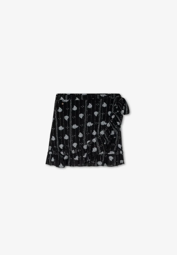 scalperscompany Falda Mini Print Lurex-Niños Vestidos Y Faldas