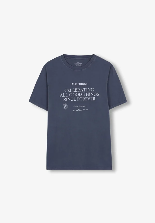 scalperscompany Focus Bt Tee-Hombre Big And Tall