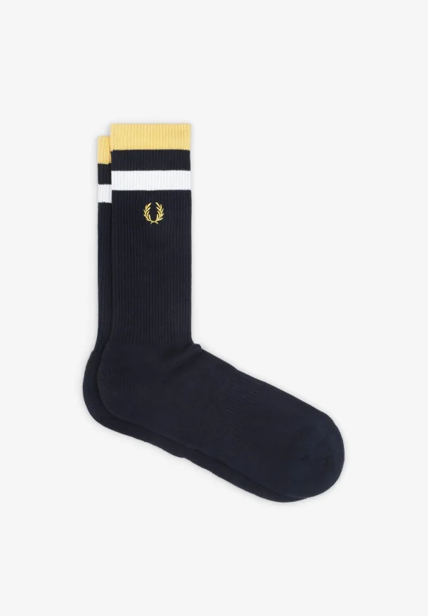 FRED PERRY | Calcetines Dos Franjas-Hombre Calcetines