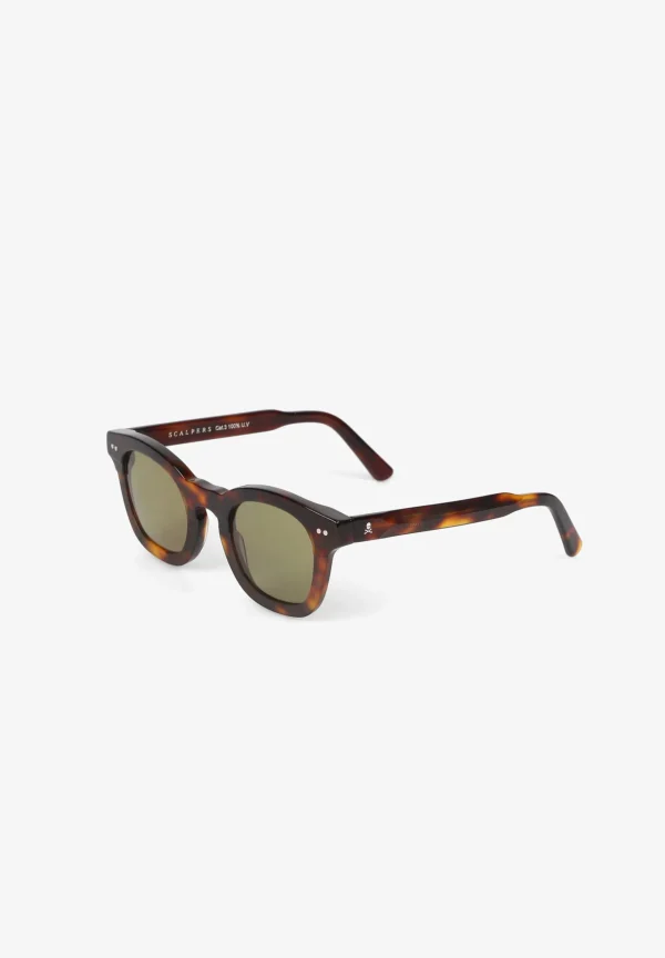 scalperscompany Gafas De Sol Carey-Hombre Gafas