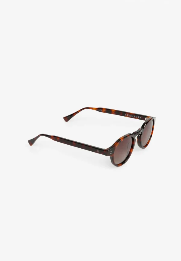 scalperscompany Gafas De Sol Carey Redondas-Hombre Gafas