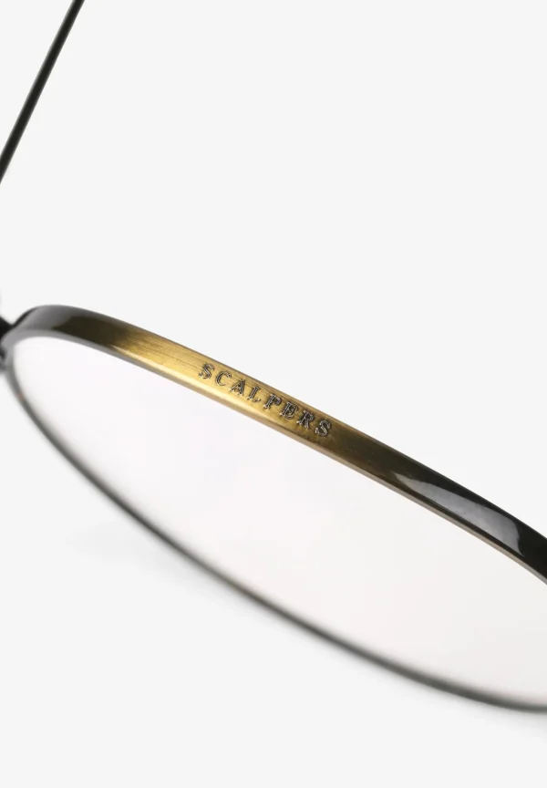 scalperscompany Gafas Metal Finas-Hombre Gafas