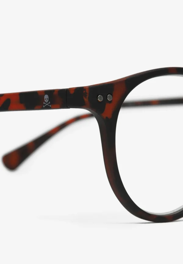 scalperscompany Gafas Pasta Redondas-Hombre Gafas