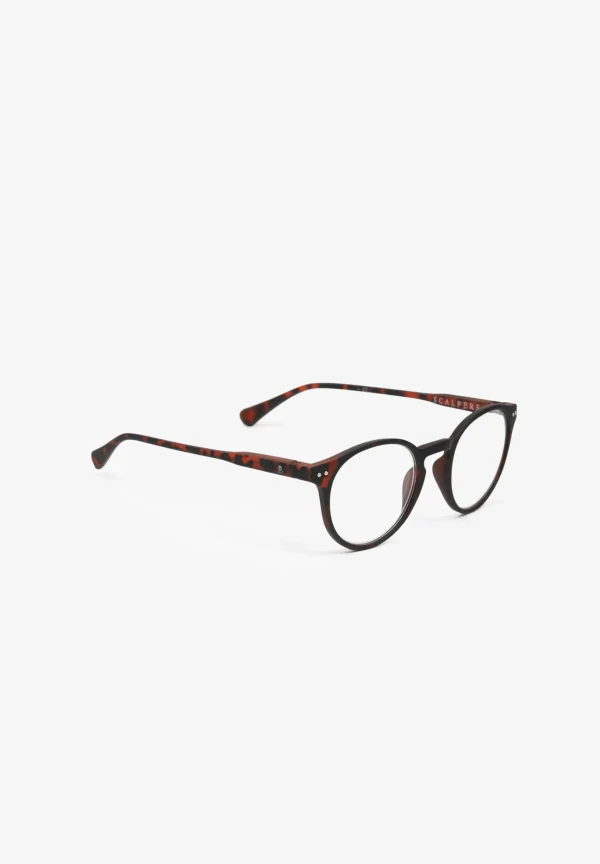 scalperscompany Gafas Pasta Redondas-Hombre Gafas