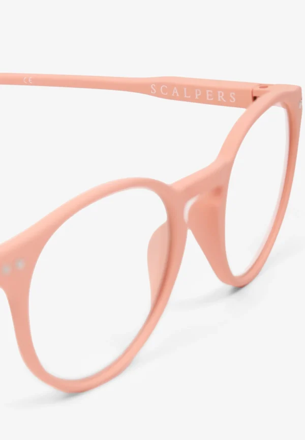 scalperscompany Gafas Pasta Redondas-Hombre Gafas