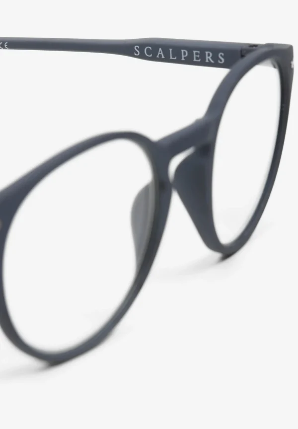 scalperscompany Gafas Pasta Redondas-Hombre Gafas
