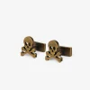 scalperscompany Gemelos Calaveras Dorados-Hombre Gemelos