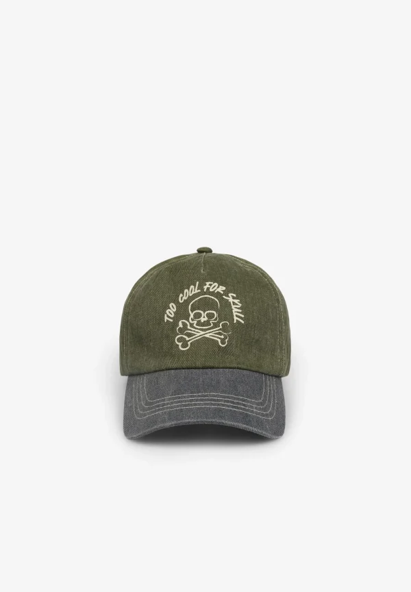 scalperscompany Gorra Bicolor Calavera-Niños Gorras Y Gorros
