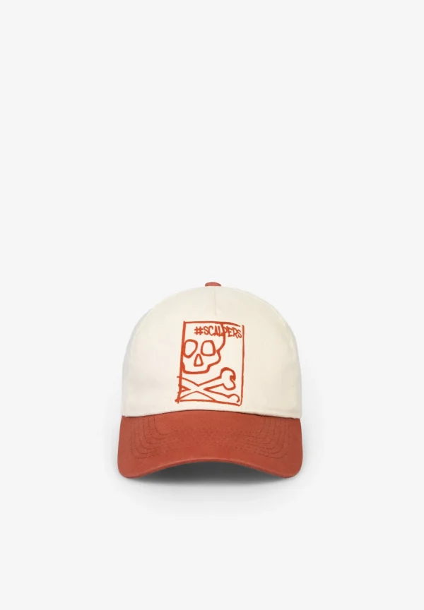 scalperscompany Gorra Bicolor Flocada-Hombre Gorras