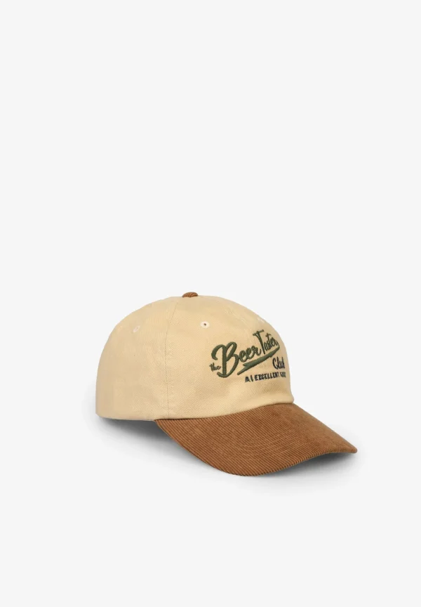 scalperscompany Gorra Detalles Pana-Hombre Gorras