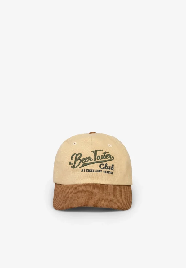 scalperscompany Gorra Detalles Pana-Hombre Gorras